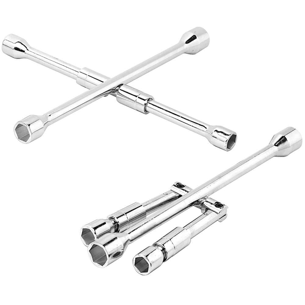 4-Way Folding Lug Wrench - Image 1