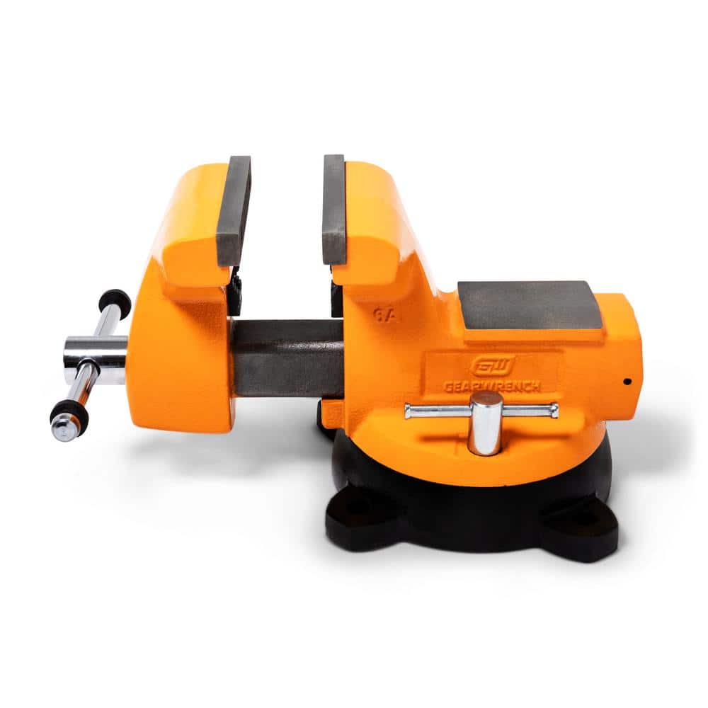 6 in. Heavy-Duty Vise with Swivel Base and Anvil Surface - Image 1