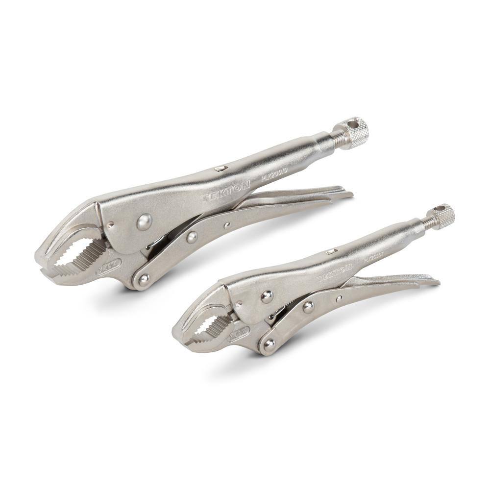 7 in. to 10 in. Indexing Round Jaw Locking Pliers Set (2-Piece) - Image 1