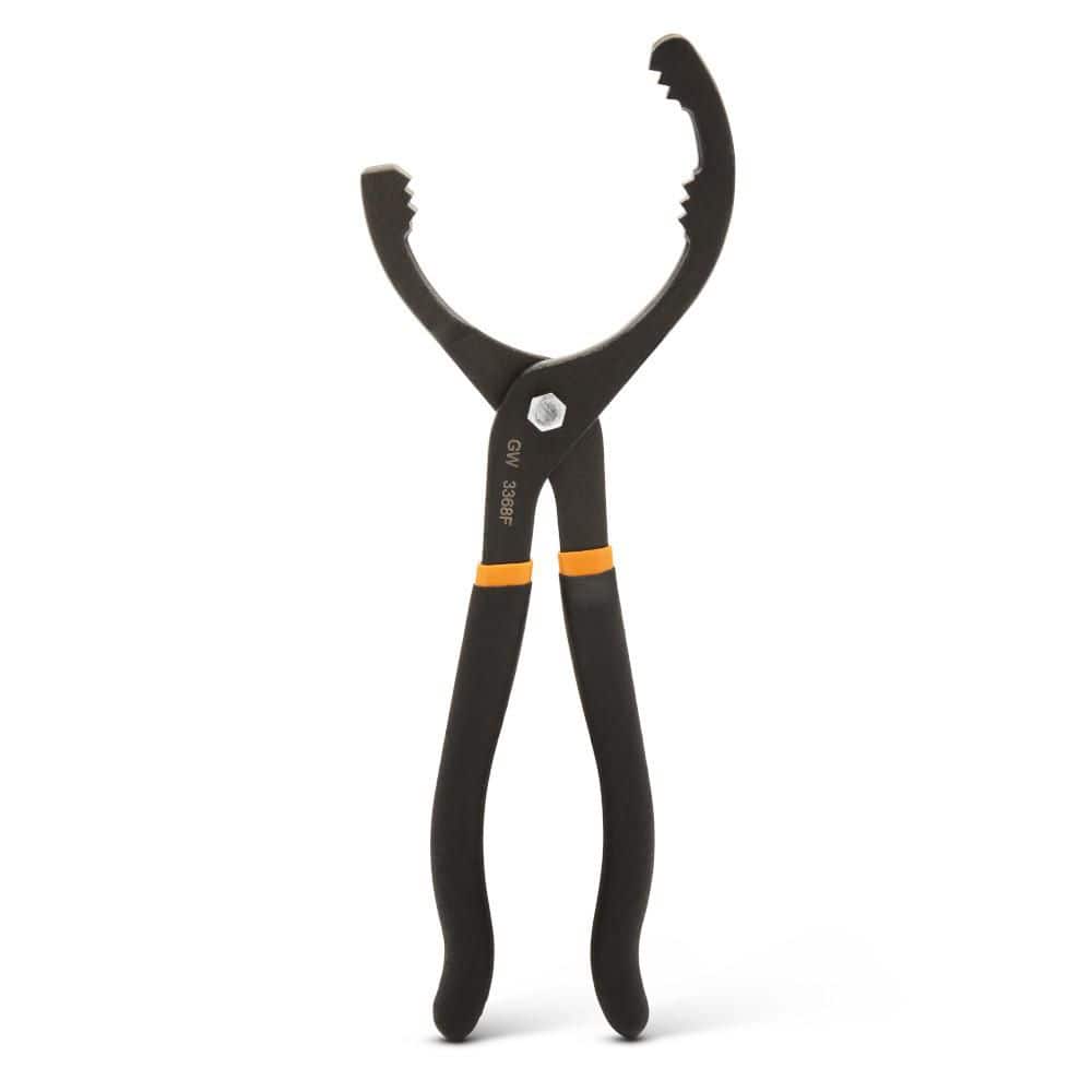 2-11/16 in. x 3-3/4 in. Fixed Joint Oil Filter Wrench Plier - Image 1