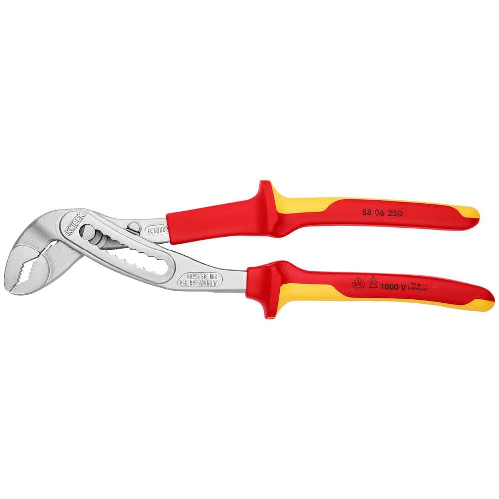 10 in. Alligator Water Pump Pliers-1000V Insulated - Image 1