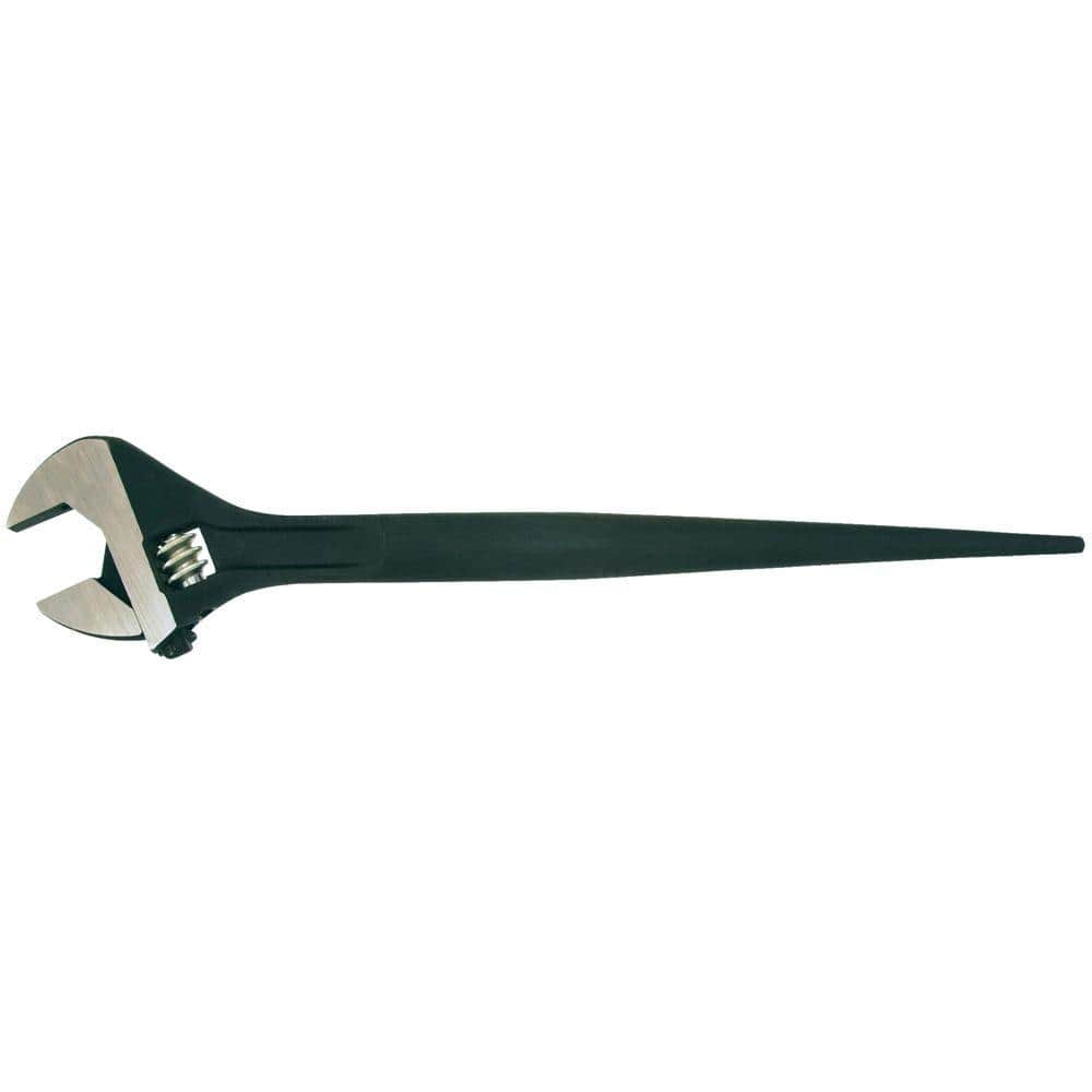 16 in. Black Oxide Adjustable Construction Wrench - Image 1