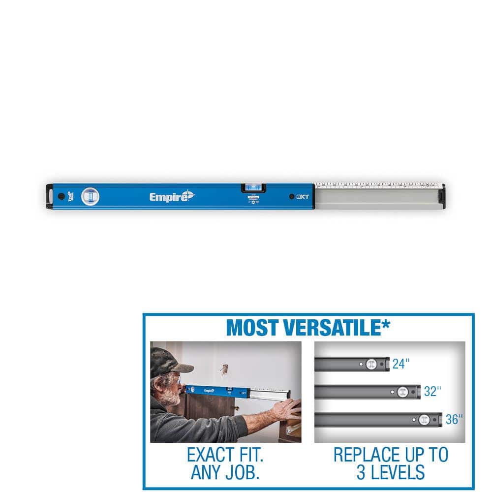 24 in. to 40 in. True Blue Extendable Box Level - Image 1