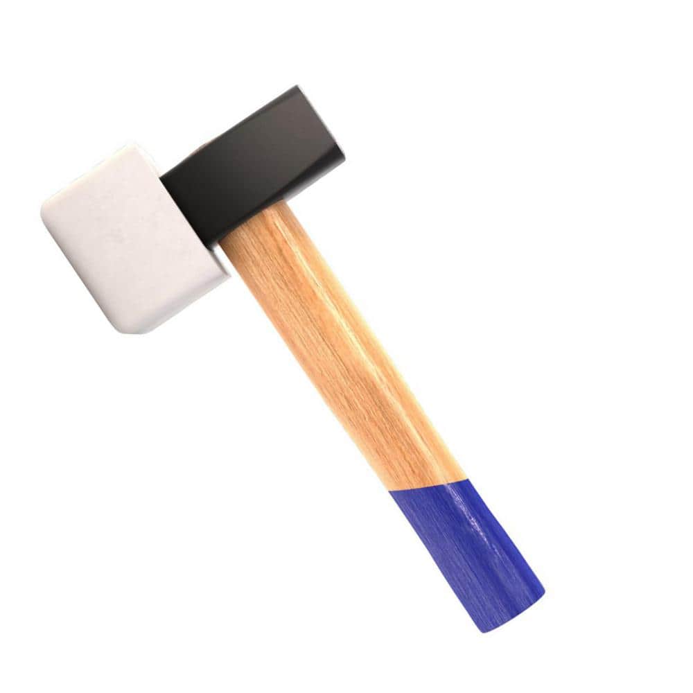 4 lb. Rubber Face Paver Sledge with 8-1/2 in. Wood Handle - Image 1