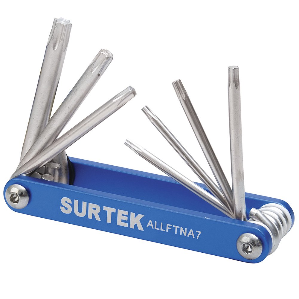 Surtek Torx Folding Torx Key Set, 7 Pieces - Image 1