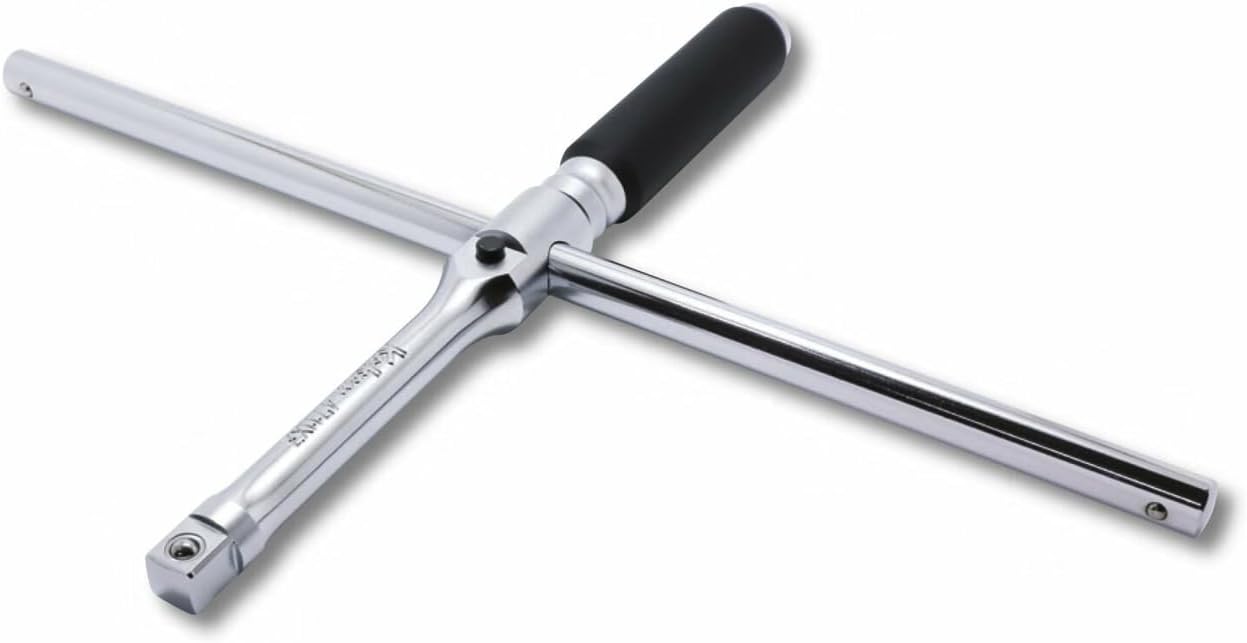 Ko-ken 4711XZ T Handle 1/2 Square Length 264 x 350mm Sliding Bar Free Turn Grip - Image 1