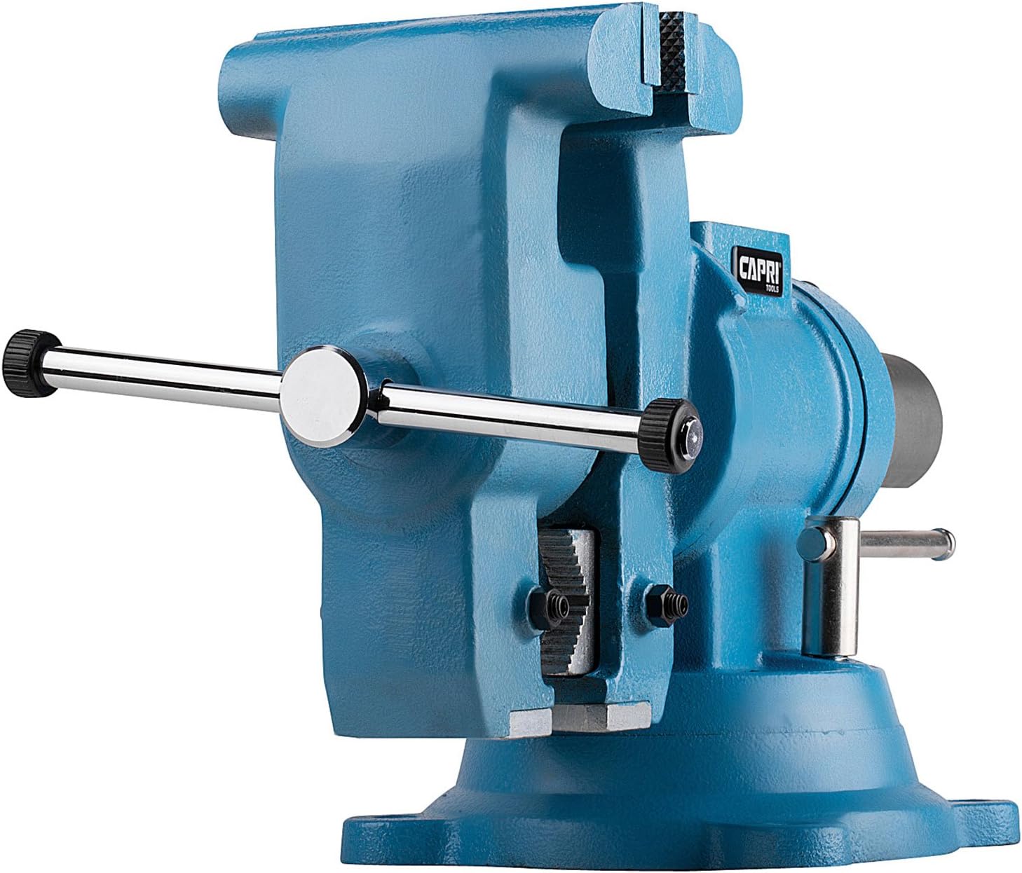 Capri Tools 10519 Rotating Base and Head Bench Vise, 6" - Image 1