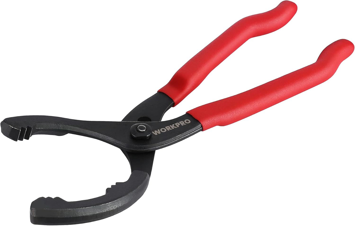 WORKPRO 12" Adjustable Oil Filter Pliers, Wrench Adjustable Oil Filter Removal Tool, Ideal For Engine Filters, Conduit, & Fittings, W114083A - Image 1