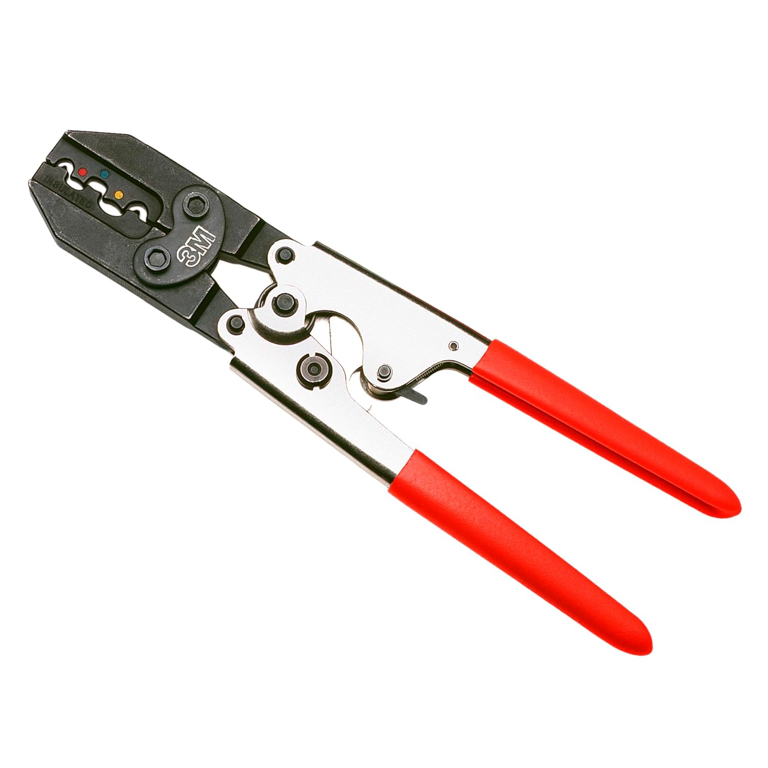 3M Hardened Steel Ratchet Tool TR-490, Red Plastic Grip, Corrosion-Resistant Finish, Ratchet Release Lever, 1/Bag - Image 1