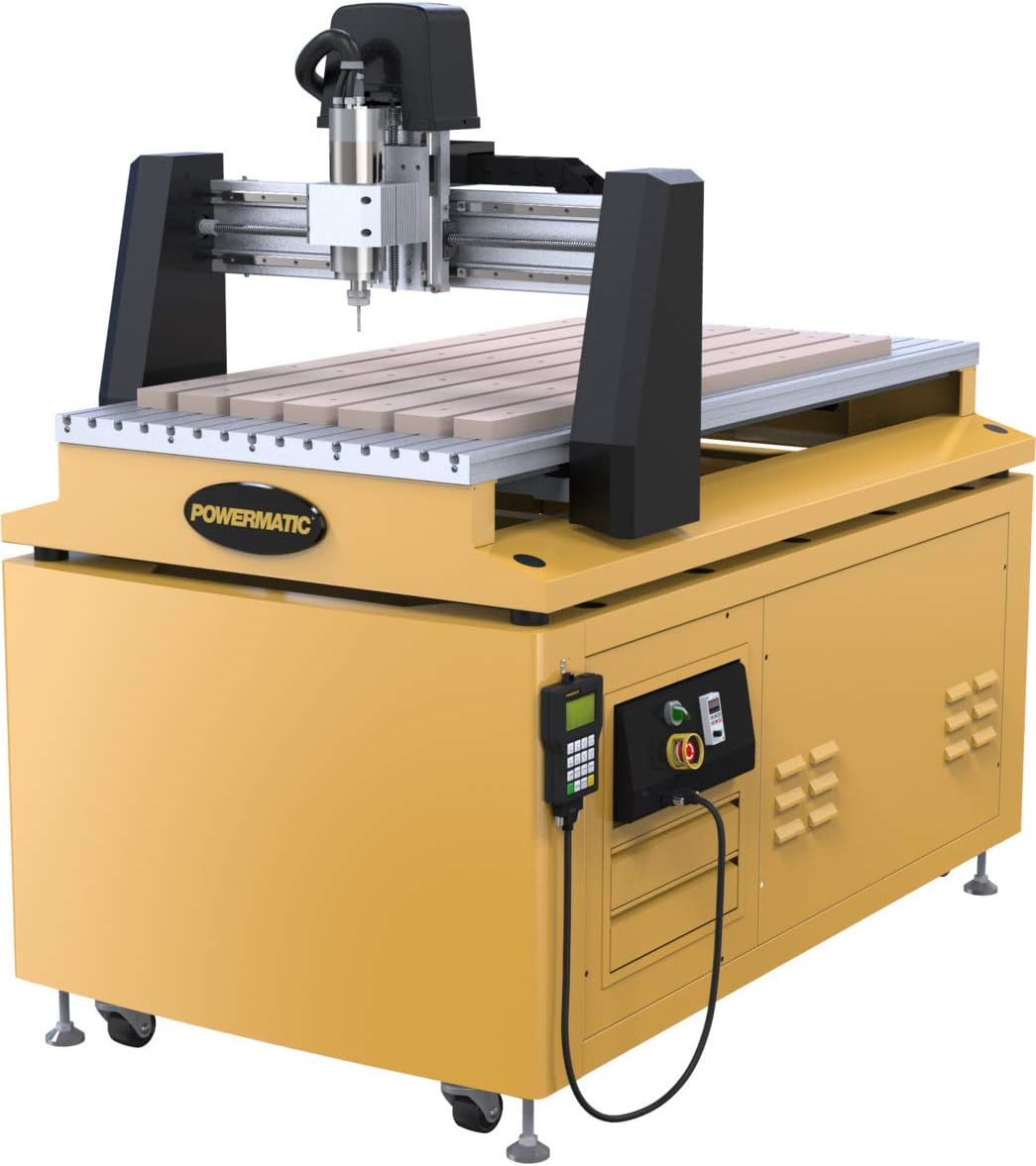 Powermatic CNC Router Machine with Electro Spindle, 220V 1Ph (Model PM-2X4SPK) - Image 1