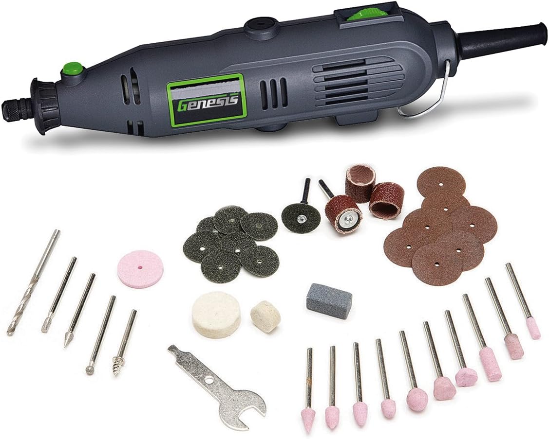 Variable Speed Rotary Tool With 40 Accessories - Image 1