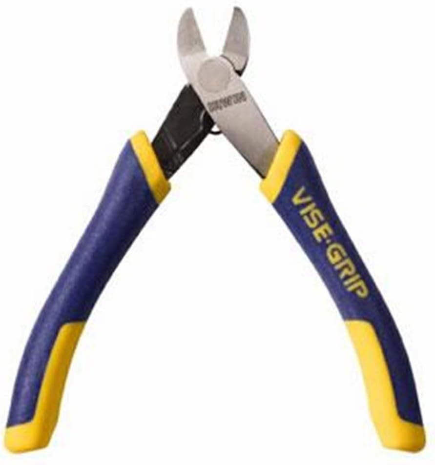 IRWIN VISE-GRIP Pliers with Spring, Flush Cut, Diagonal, 4-1/2-inch (2078925) - Image 1