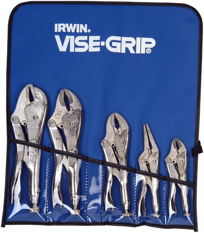 IRWIN VISE-GRIP Original Locking Pliers Set, 5 Piece Set, 68 - Image 1