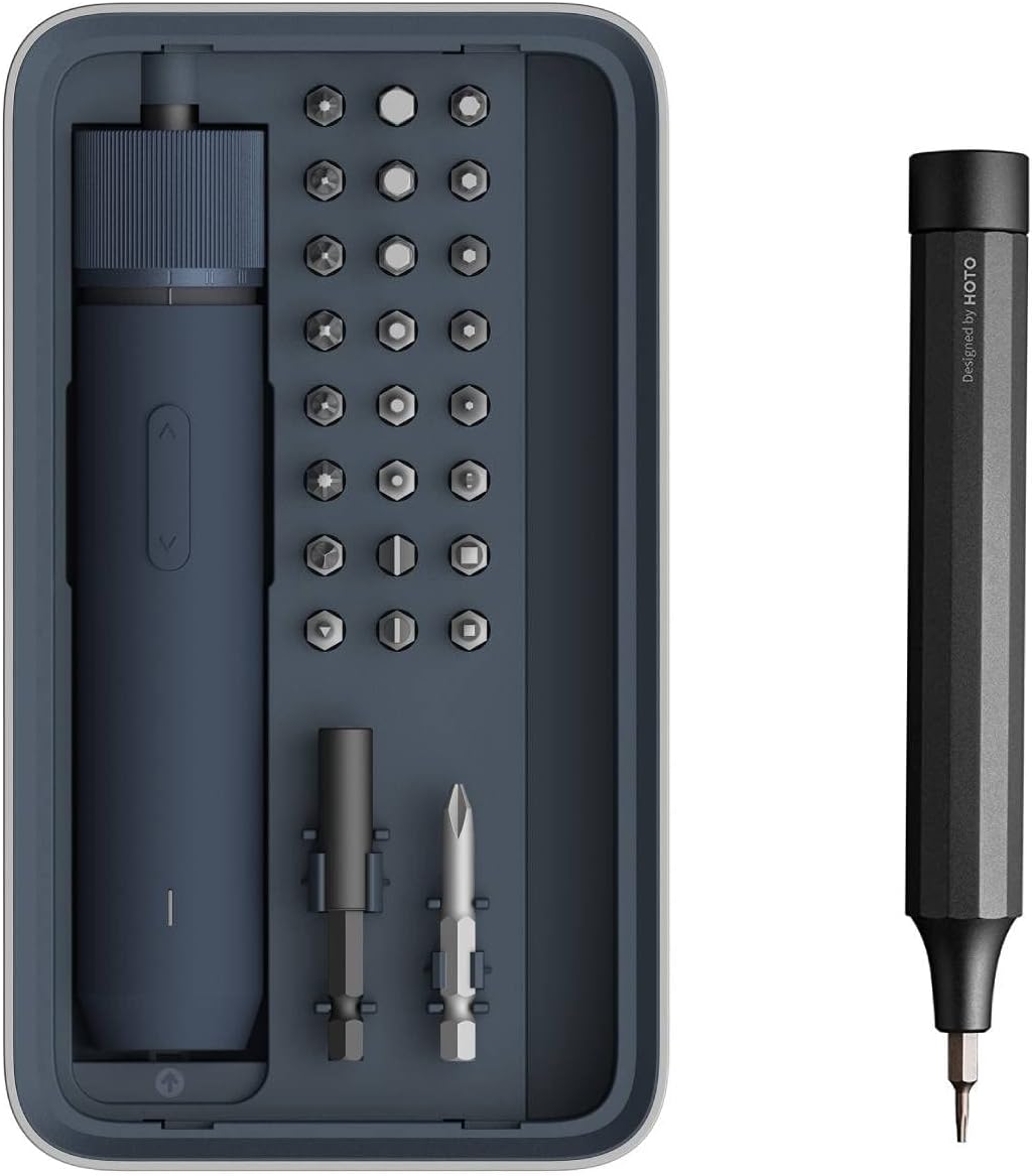 HOTO Electric Screwdriver Kit bundle with 24-in-1 Manual Precision Screwdriver Set - Image 1