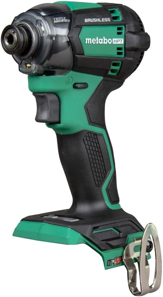 Metabo HPT 18V MultiVolt™ Cordless Triple Hammer BOLT Impact Driver | 1/4-Inch Hex | Tool Only - No Battery | WH18DCQ4 - Image 1
