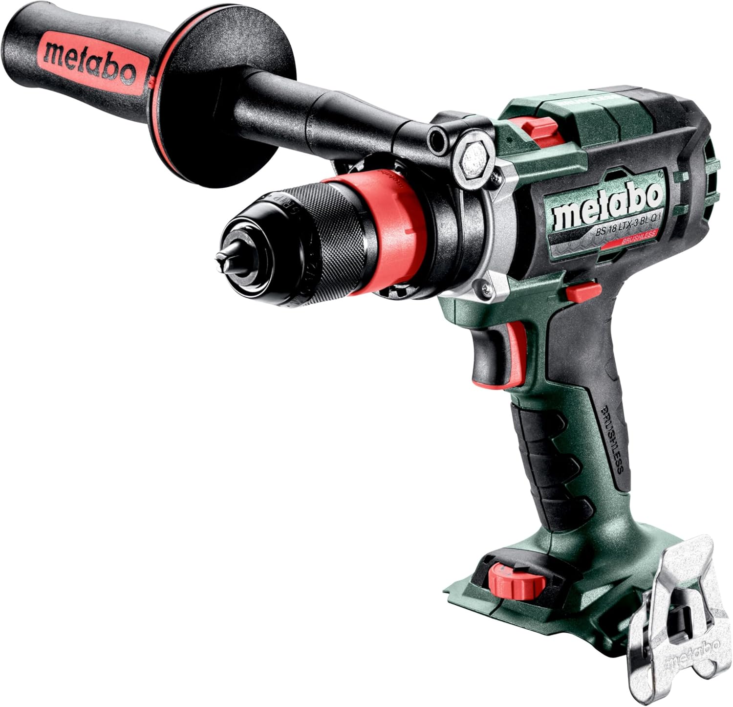 Metabo 18V Cordless Driver Drill | Tool Only - No Battery | Electronic Safety Shutdown | 3-Speeds | Brushless Motor | Made in Germany | BS 18 LTX-3 BL Q I Bare MB - Image 1
