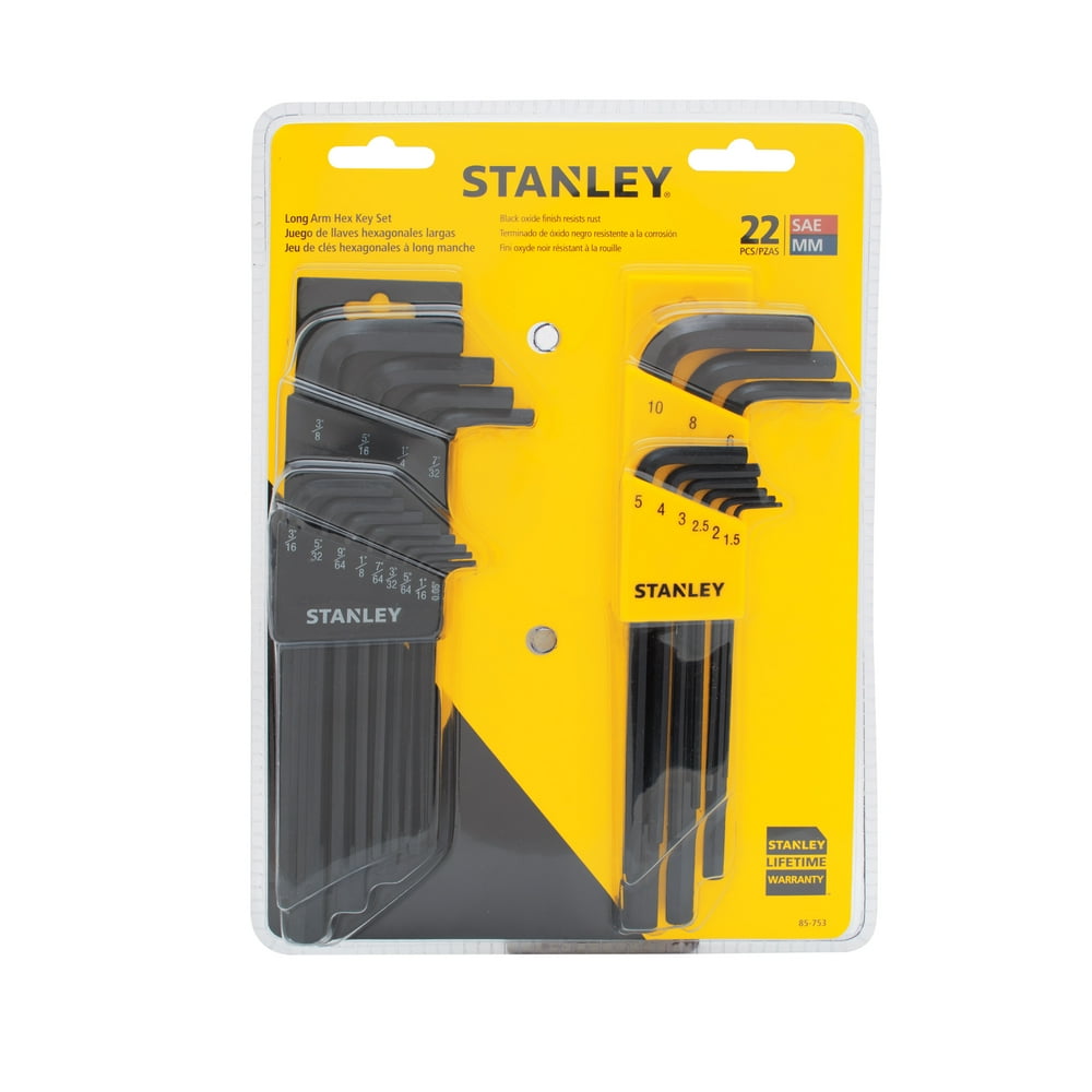 STANLEY 85-753 22pc Hex Key Set - Image 1