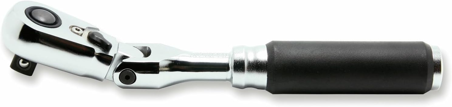 Ko-ken 3726ZB 3/8" Sq.Dr. Ratchet Handle 72 teeth Flexible Head Length 178mm Quick Release Z-series - Image 1