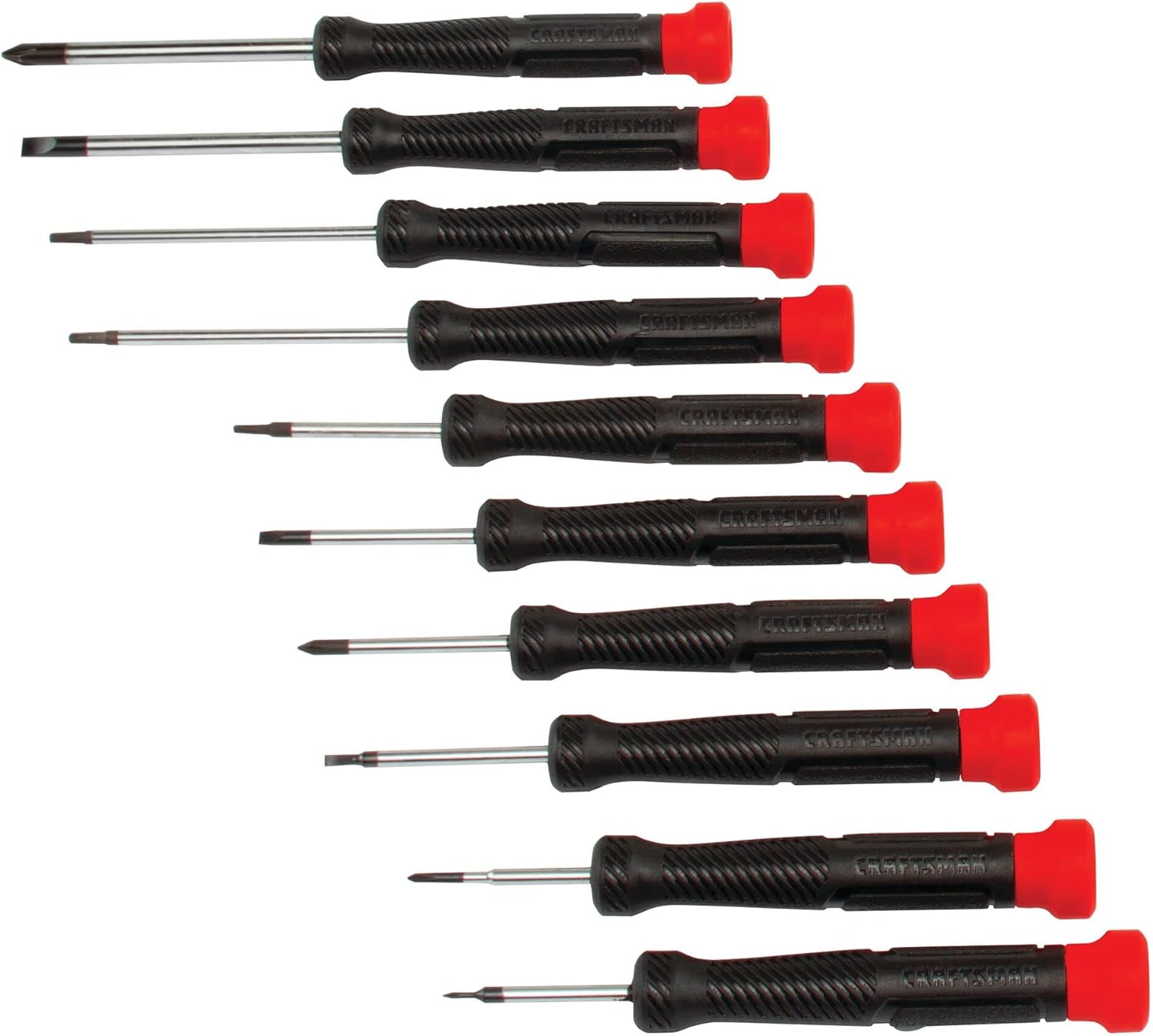 CRAFTSMAN Screwdriver Set, Precision, 10Piece (CMHT65070) - Image 1