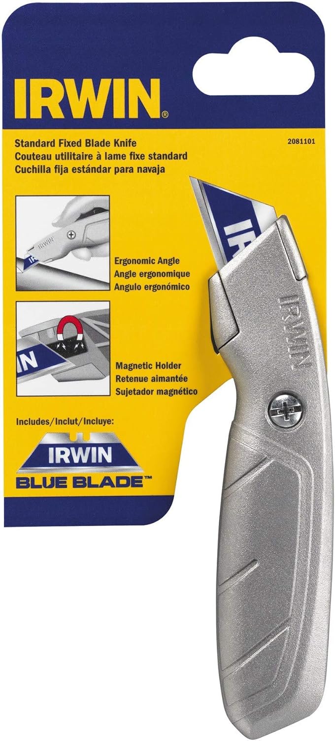 Irwin 2081101 Fixed Blade Utility Knife - Image 1