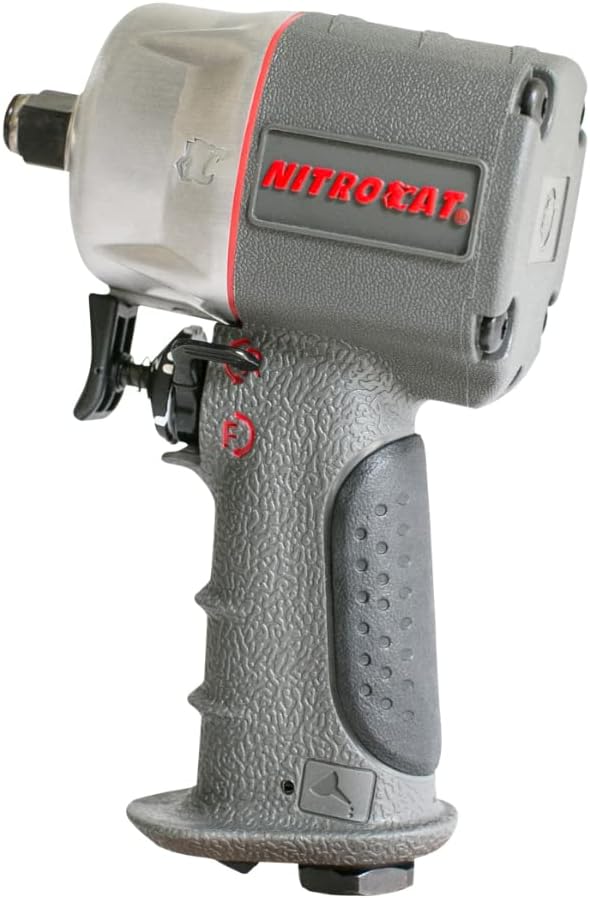 AIRCAT Pneumatic Tools 1056-XL 1/2-Inch NITROCAT Composite Compact Impact Wrench : Low Weight Power Impact Wrench : Tool for Automotive Improvement & Maintenance - Image 1