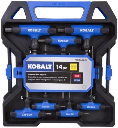Kobalt 14 Piece T-Handle Hex Key Set - Image 1