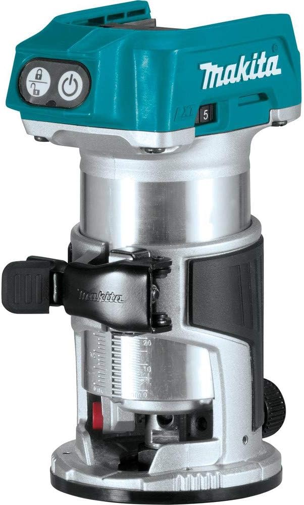 Makita XTR01Z 18V LXT Lithium-Ion Brushless Cordless Compact Router - Image 1