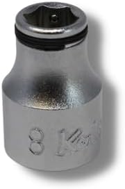 Ko-ken 3450M-8 3/8 Sq. Dr. Socket 8mm Nut Grip Length 26mm - Image 1