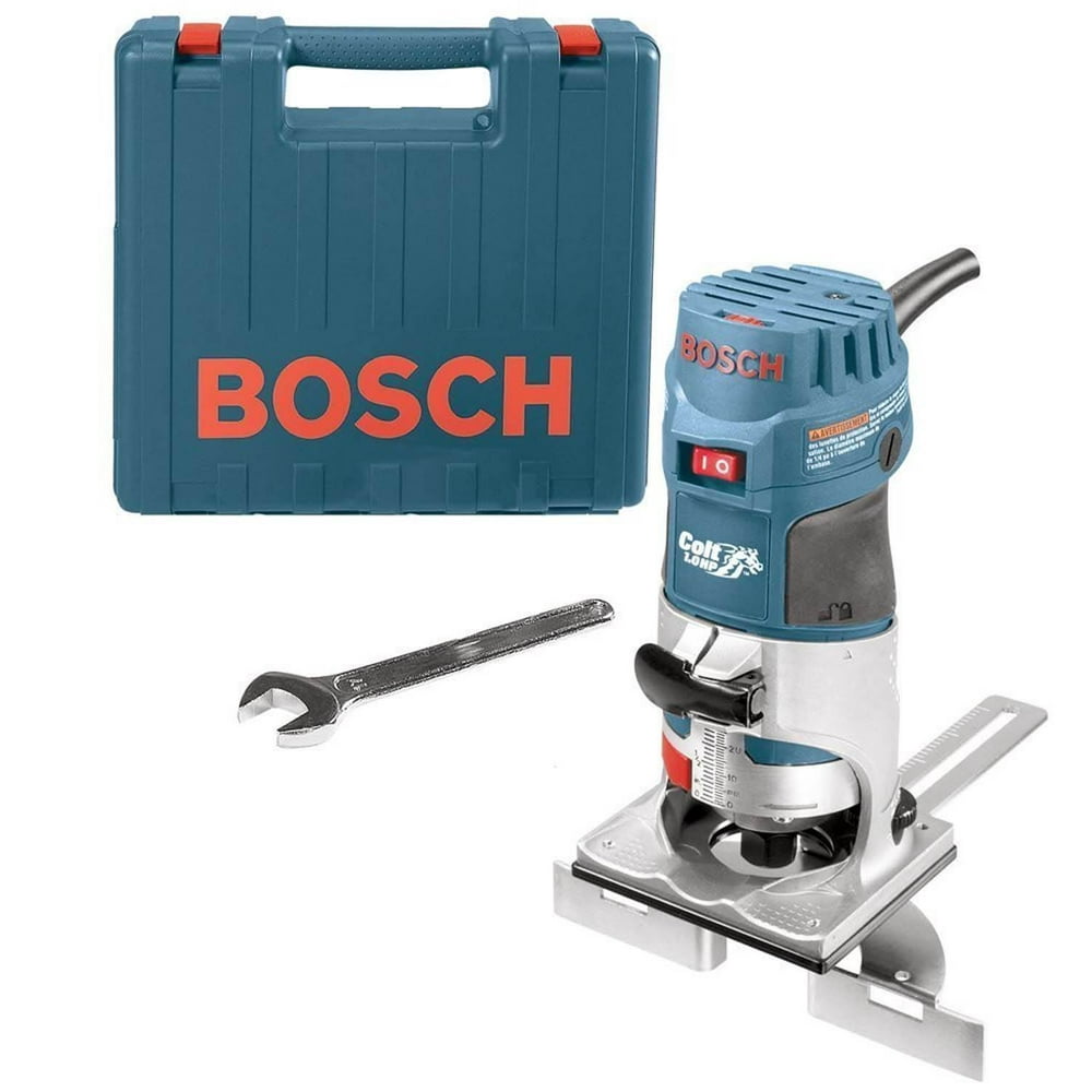 Bosch PR20EVSK-RT 1 HP Colt Variable Speed Electronic Palm Router Kit (Renewed) - Image 1
