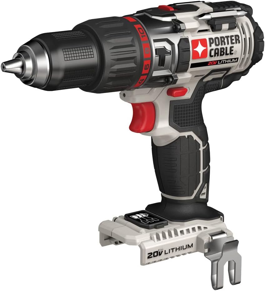 Porter Cable 20V MAX Lithium Ion Hammer Drill (Bare Tool) - Image 1
