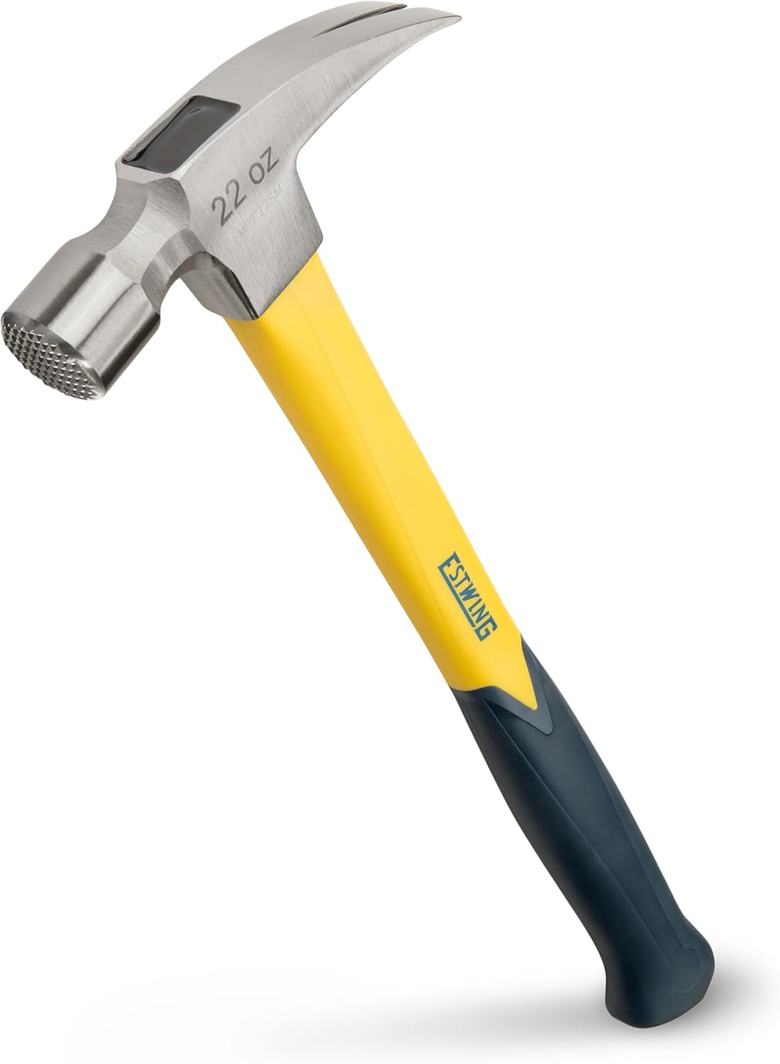 ESTWING Sure Strike Framing Hammer - 22 oz Straight Rip Claw with Fiberglass Handle & No-Slip Cushion Grip - MRF22SM - Image 1