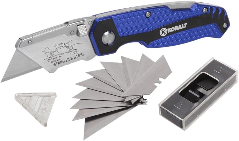KOBALT Quick-Change Folding Lock-Back Knife - Image 1