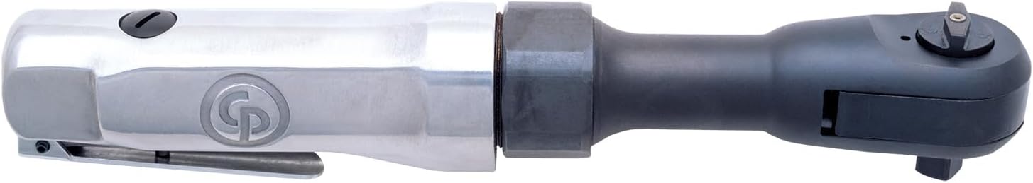 Chicago Pneumatic CP828 - Air Ratchet Wrench, 3/8 Inch, Aluminum Housing, Torque (Min/Max) 9.6-51.6 ft. lbf / 13-70 Nm, 150 RPM, Automotive Tools, Repair Shop, Mechanic Set - Image 1