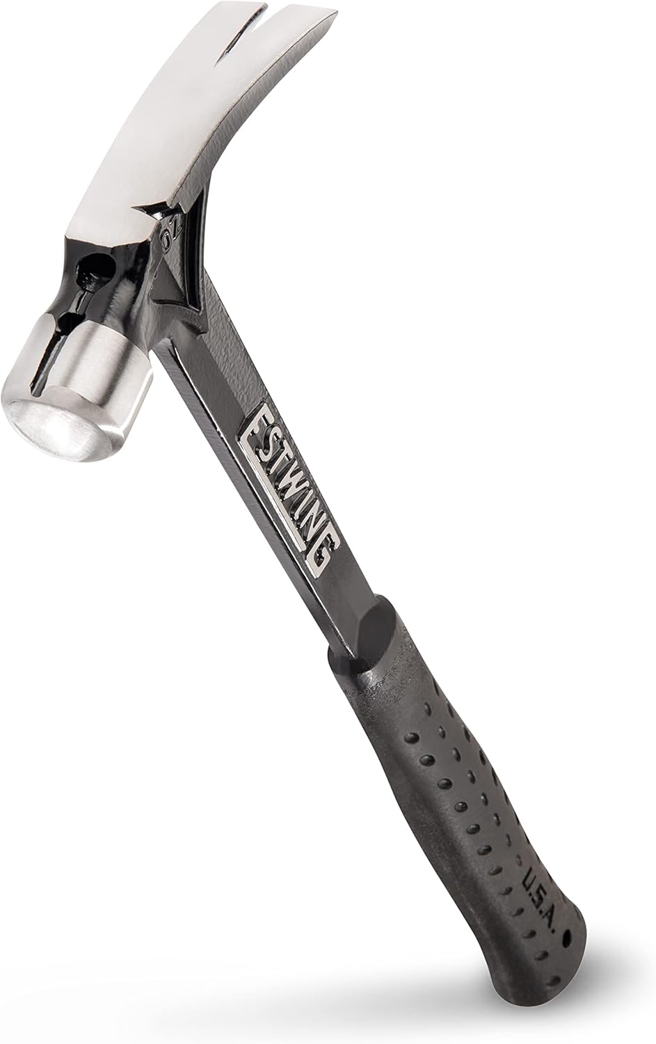 ESTWING Ultra Series Hammer - 19 oz Rip Claw Framing Hammer with Smooth Face & Shock Reduction Grip - EB-19S - Image 1
