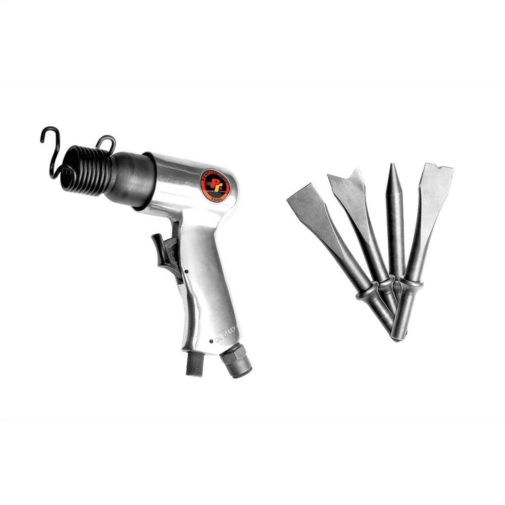 Performance Tool M550DB Air Hammer With 4 Chisels - Image 1