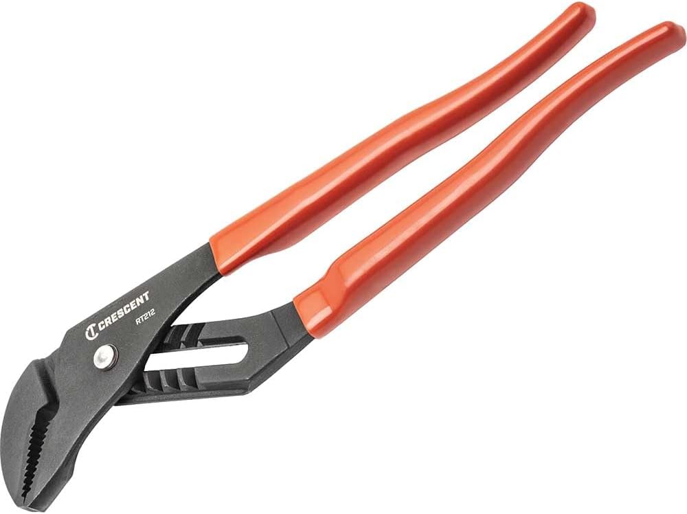 Crescent 7" Tongue & Groove Plier, Straight Jaw, Black Oxide - RT27CVN - Image 1