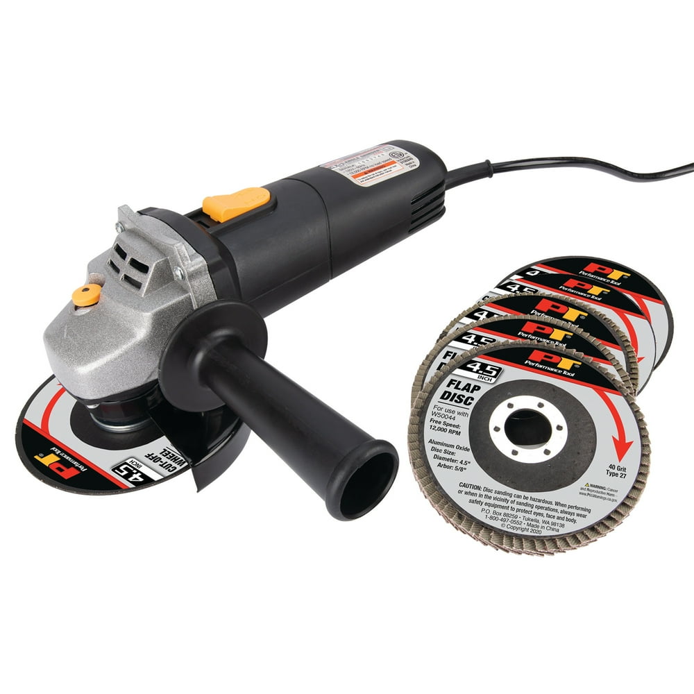 Performance Tool W50044 4-1/2-Inch Angle Grinder - Image 1