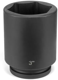 Grey Pneumatic 4068D 1" Drive x 2-1/8" Deep Socket - Image 1