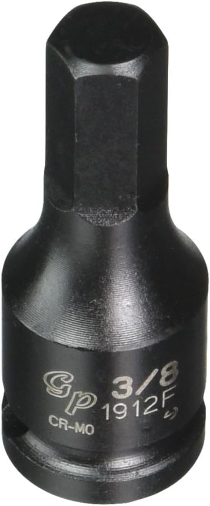 Grey Pneumatic (1912F) 3/8" Drive x 3/8" Hex Driver Socket - Image 1
