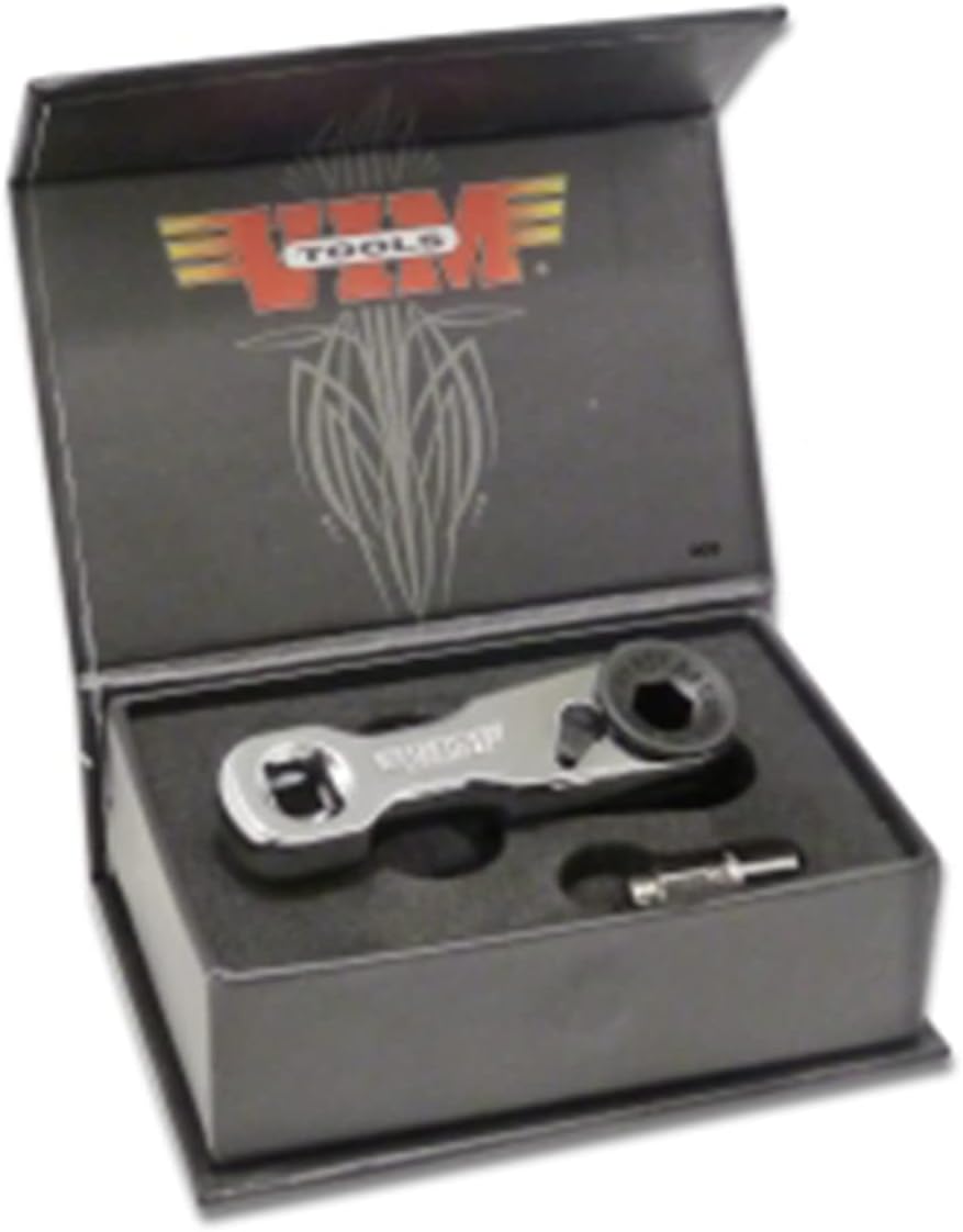 VIM Tools DD3 3/8" Mini Ratchet Double Square Drive, Offset Female Sq. dr. in Handle - Image 1