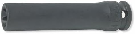 Ko-ken 13325-E16 3/8 Sq. Dr. Impact Deep TORX E16 Socket - Length 80mm - Image 1