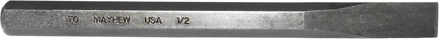 Mayhew Tools Select 70205 1/2-Inch Reg Ec Cold Chisel, multi - Image 1