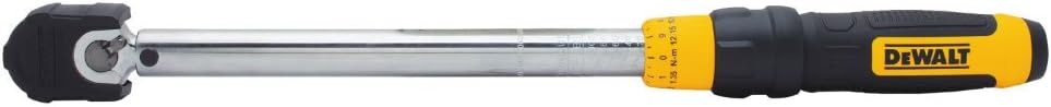 DEWALT Torque Wrench, 3/8 inch Drive, 20-100 FT-LB, Micro Adjust (DWMT75463) - Image 1