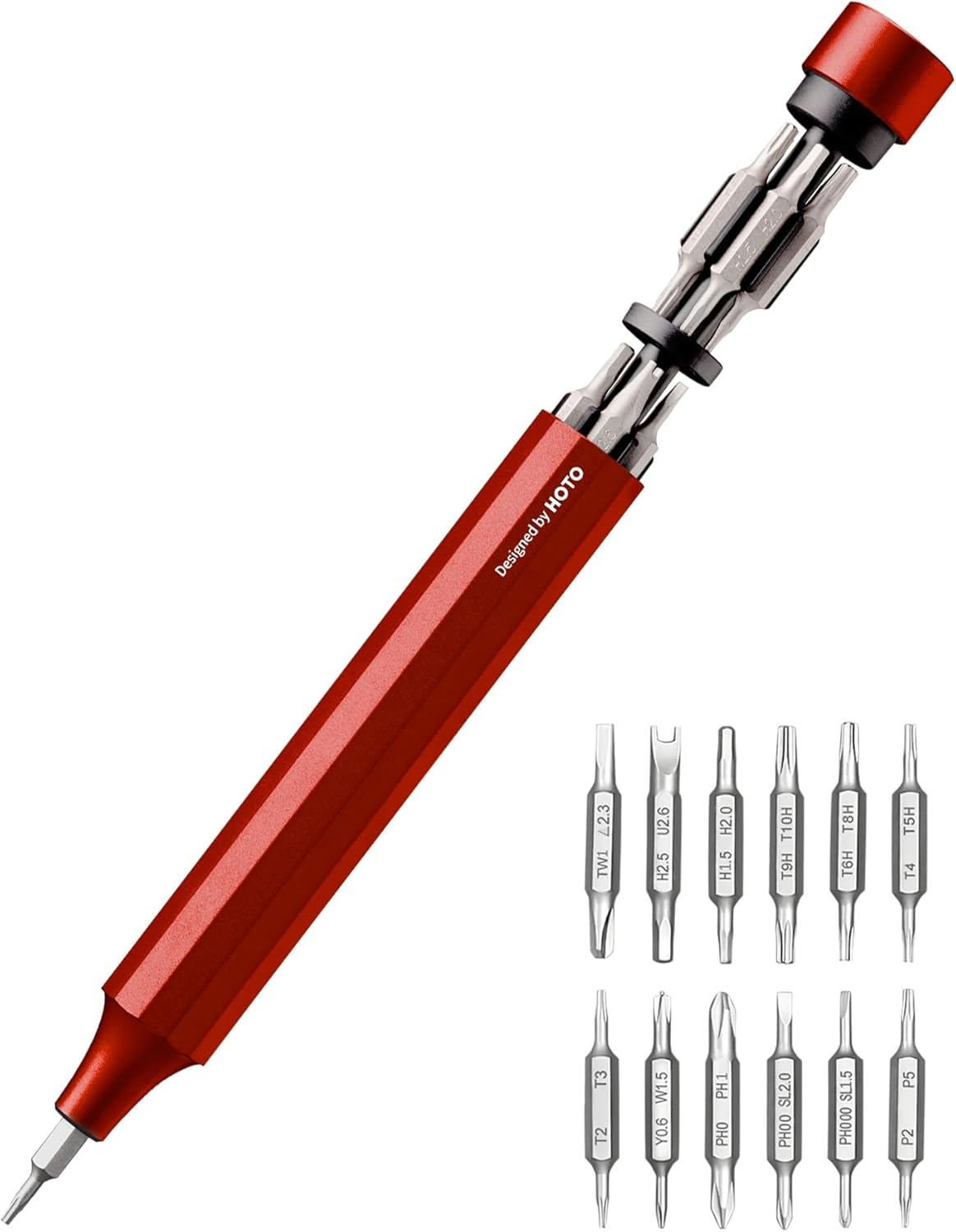 HOTO SnapBloq™ S-A01 Master Precision Screwdriver Set + Electric Screwdriver Kit, 25-Piece Upgraded Bit Set - Image 1
