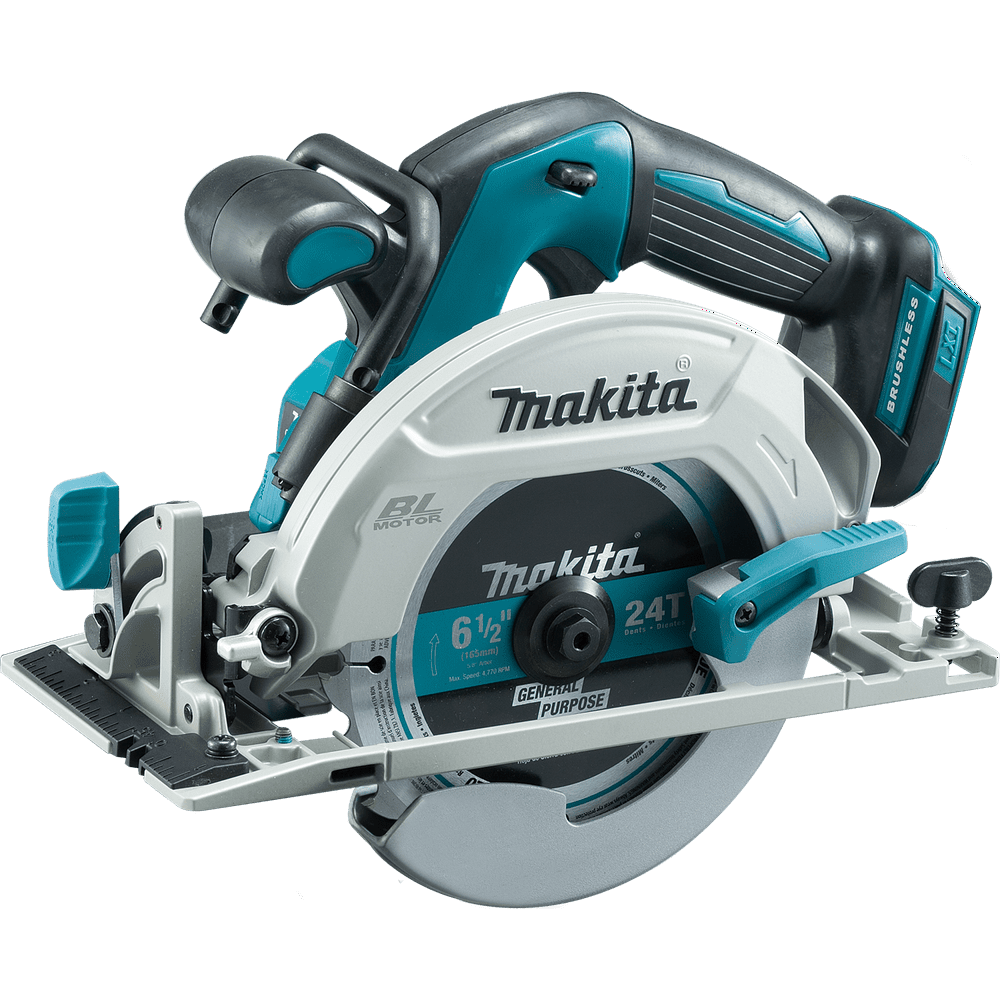 Makita XSH03Z 18V LXT® Lithium-Ion Brushless Cordless 6-1/2" Circular Saw, Tool Only - Image 1