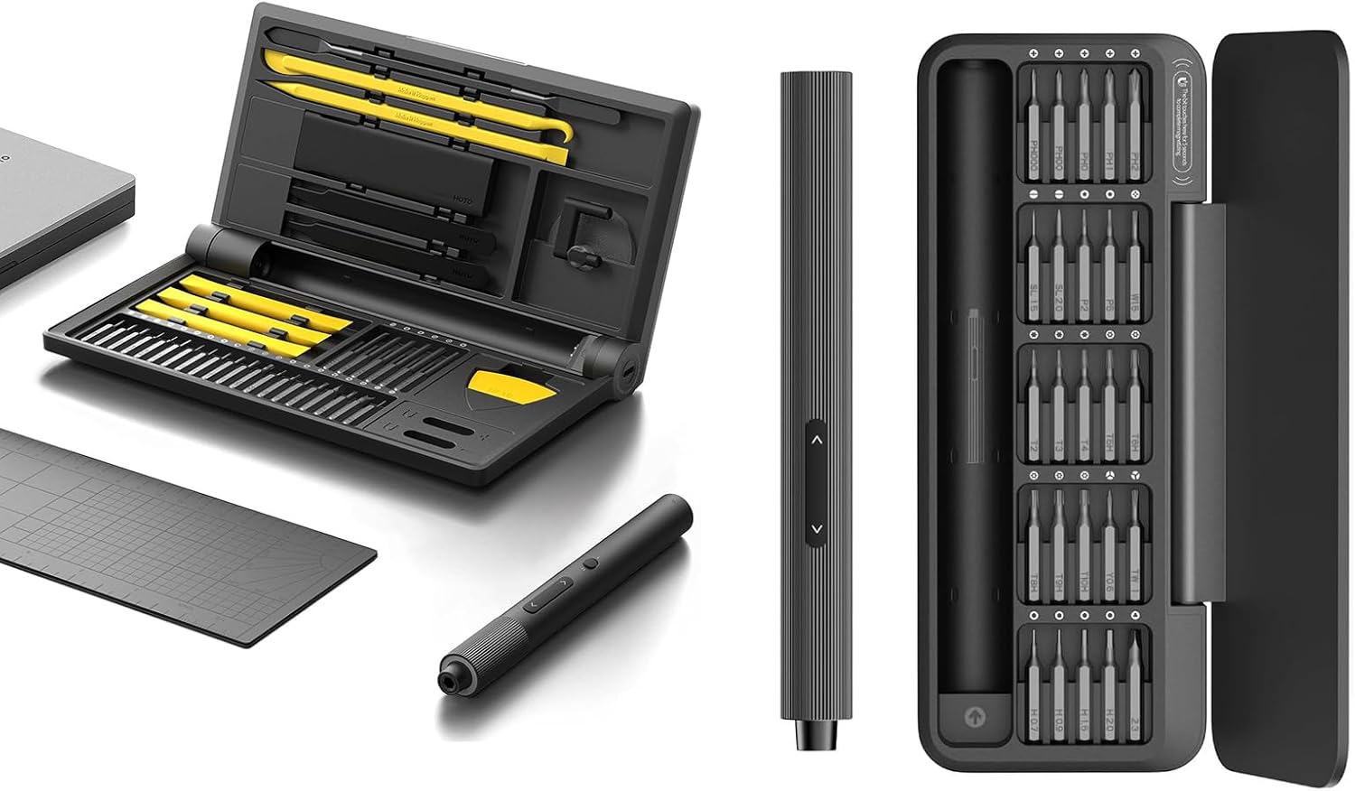 HOTO Electric Precision Screwdriver Kit Pro Bundle with 25 in 1 Precision Electric Screwdriver Set - Image 1