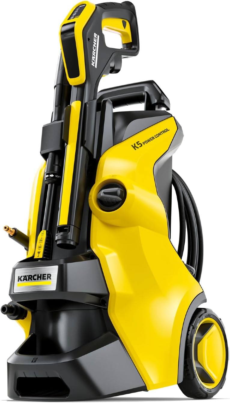Kärcher Pressure Washer, K5 Power Control, Max 2500 PSI, 32 ft. Hose, 2 Spray Wands - 1.55 GPM - Image 1
