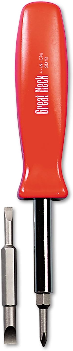 Great Neck Sd4bc 4 In 1 Multi Bit Screwdriver - Image 1