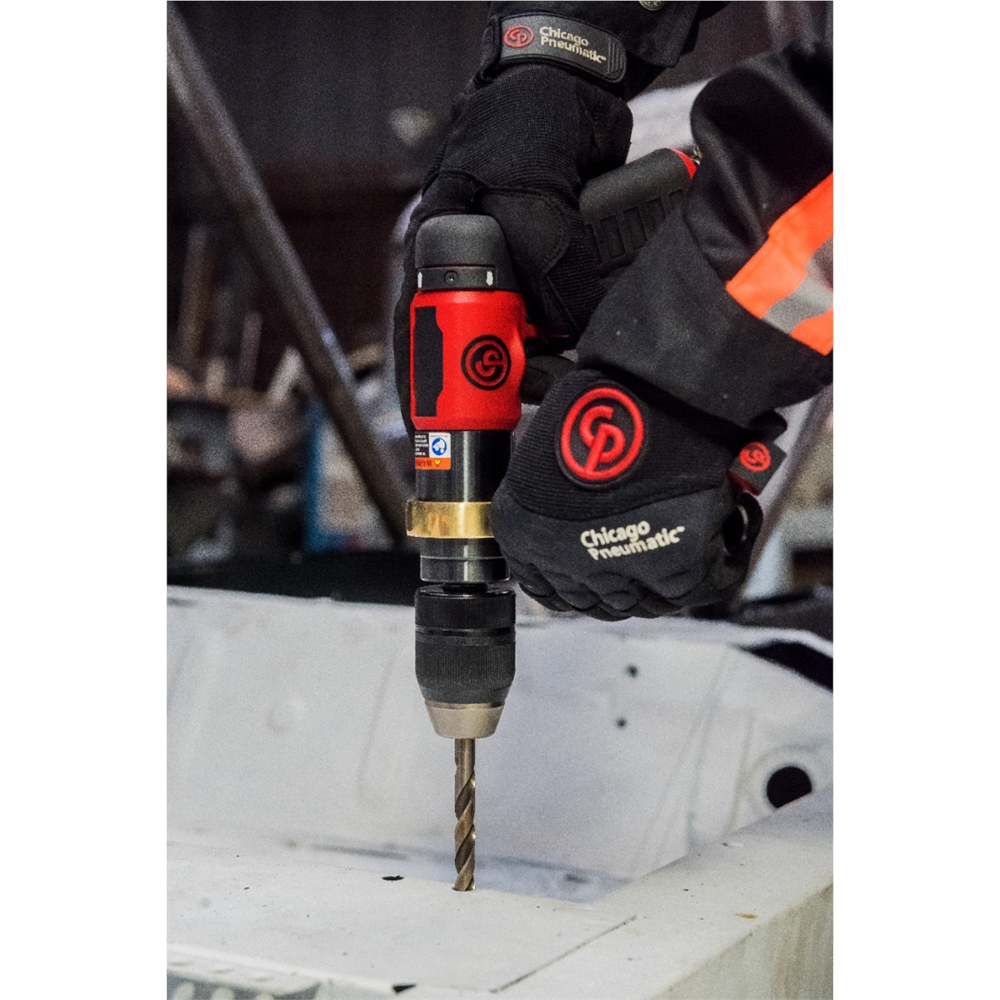 Chicago Pneumatic 1/2 in. Drive Keyless Reversible Drill - Image 1