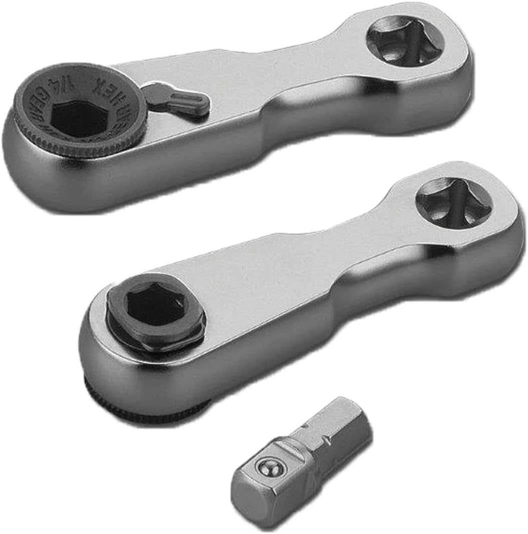 1/4" Square Drive Dual Drive Ratchet - Image 1
